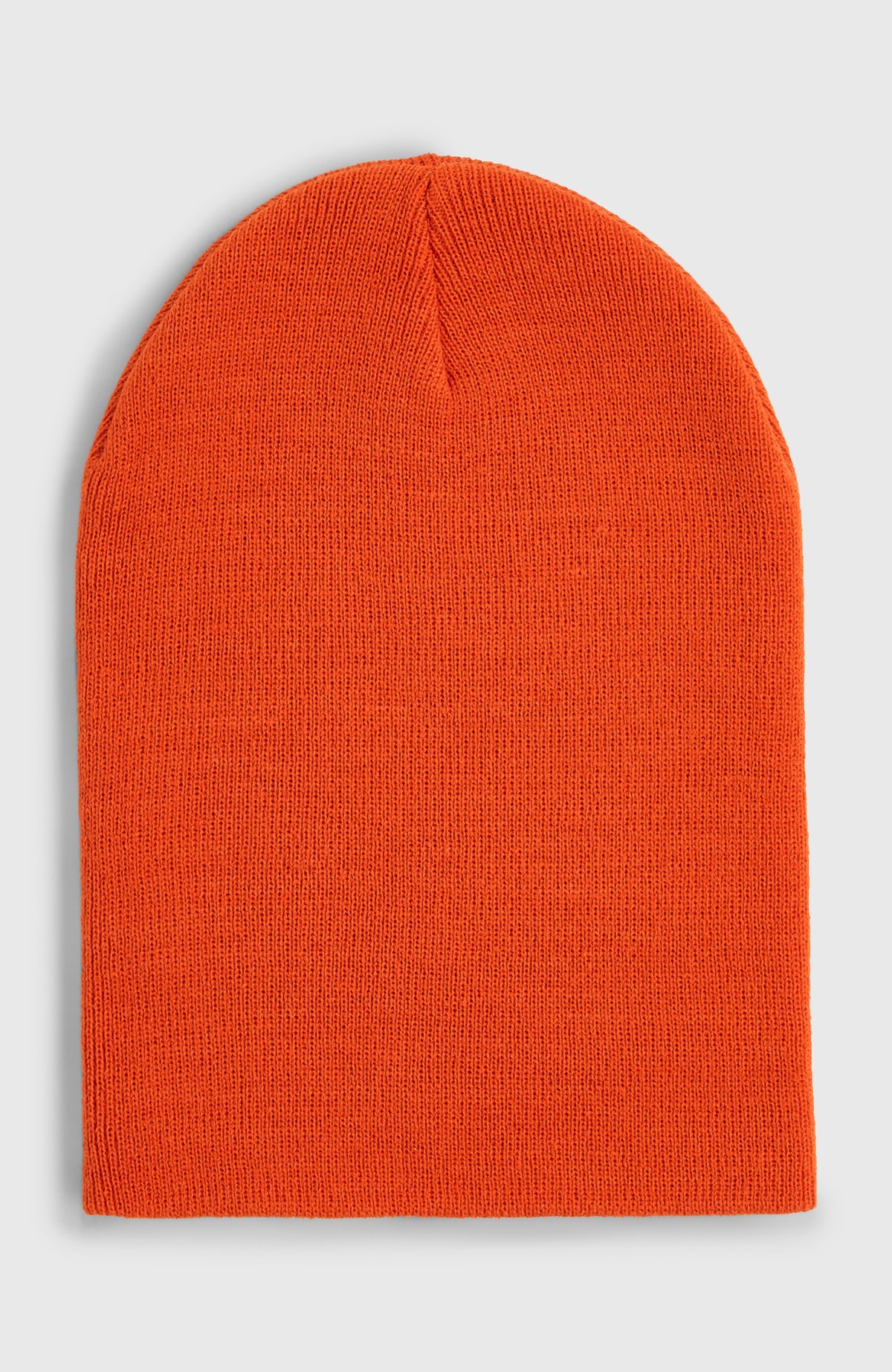 Dolomite Beanie für Herren, rot, flach liegend von hinten