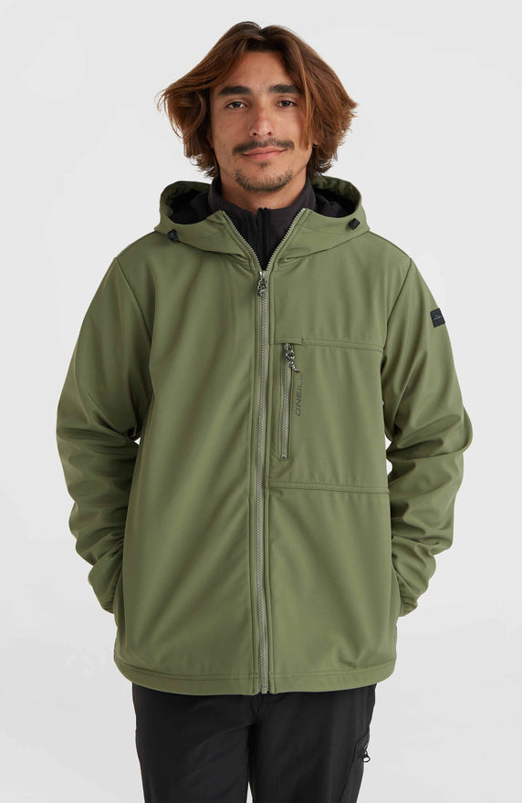 O'Neill TRVLR Series Softshell-Jacke | Black Out