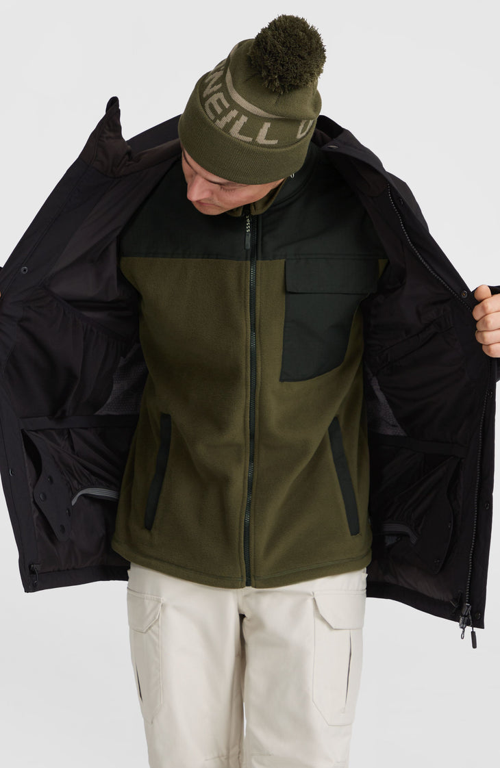 Utility Pro Hybrid-Skijacke | Black Out