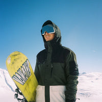 Utility Pro Hybrid-Skijacke | Forest Night Colour Block