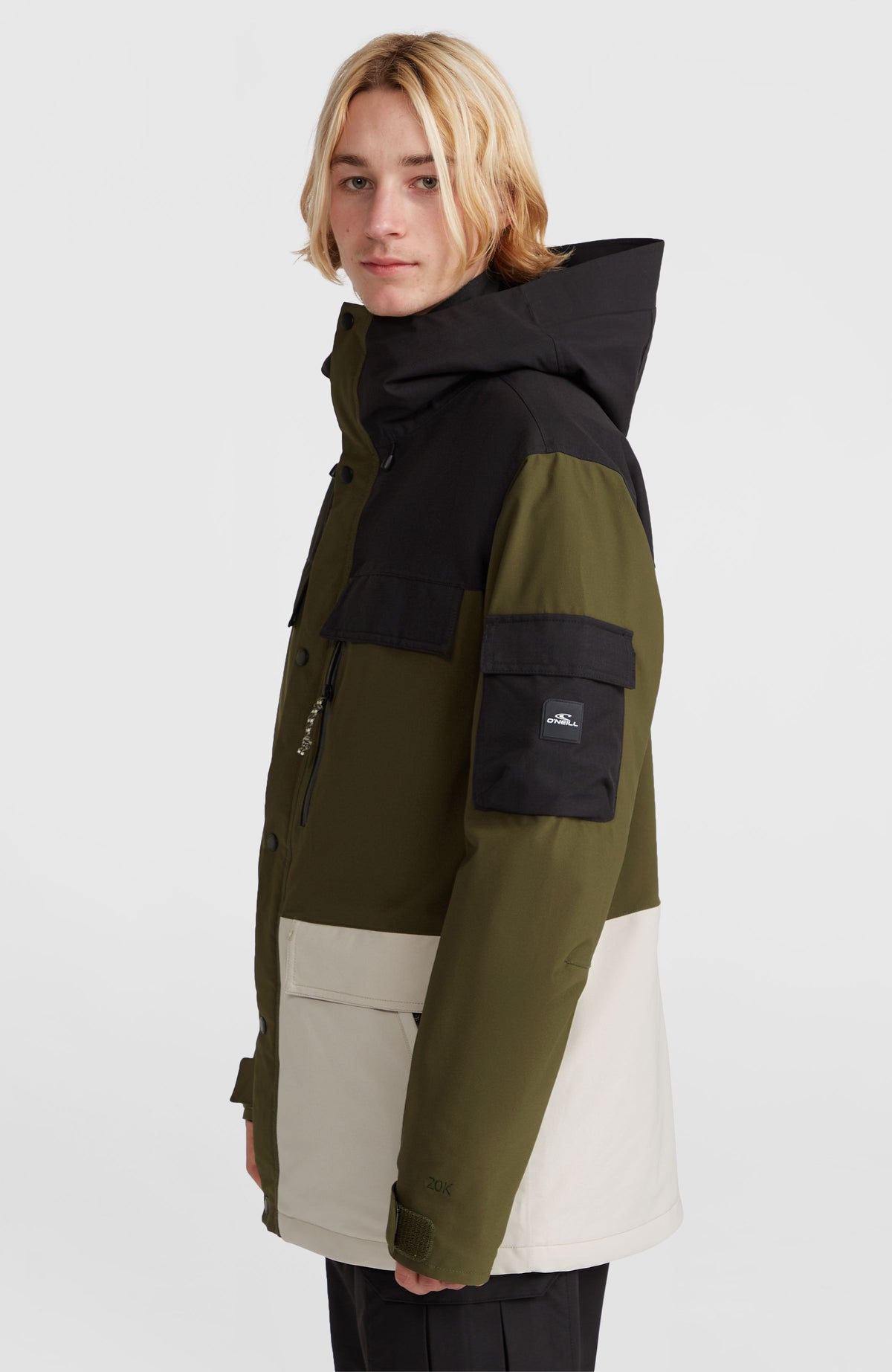 Utility Pro Hybrid-Skijacke | Forest Night Colour Block