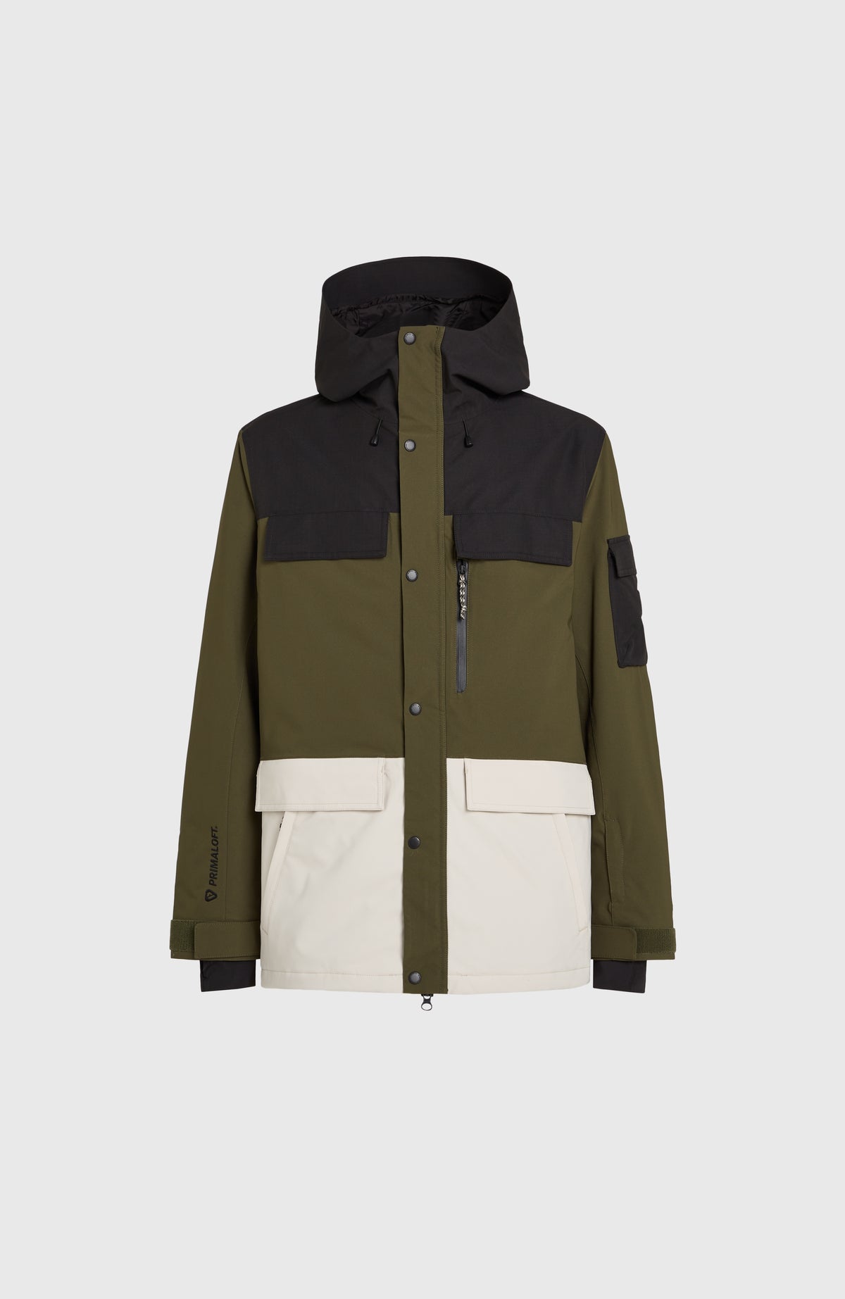 Utility Pro Hybrid-Skijacke | Forest Night Colour Block