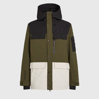 Utility Pro Hybrid-Skijacke | Forest Night Colour Block