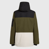 Utility Pro Hybrid-Skijacke | Forest Night Colour Block