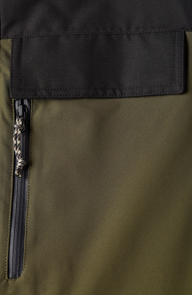 Utility Pro Hybrid-Skijacke | Forest Night Colour Block