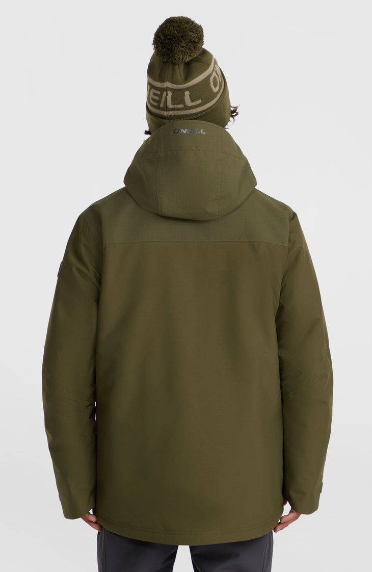 Utility Hybrid-Skijacke | Forest Night