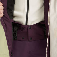 O'Riginals Hybrid-Skijacke | Aubergine Colour Block