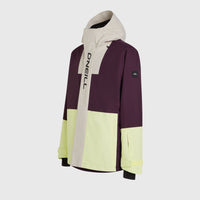 O'Riginals Hybrid-Skijacke | Aubergine Colour Block