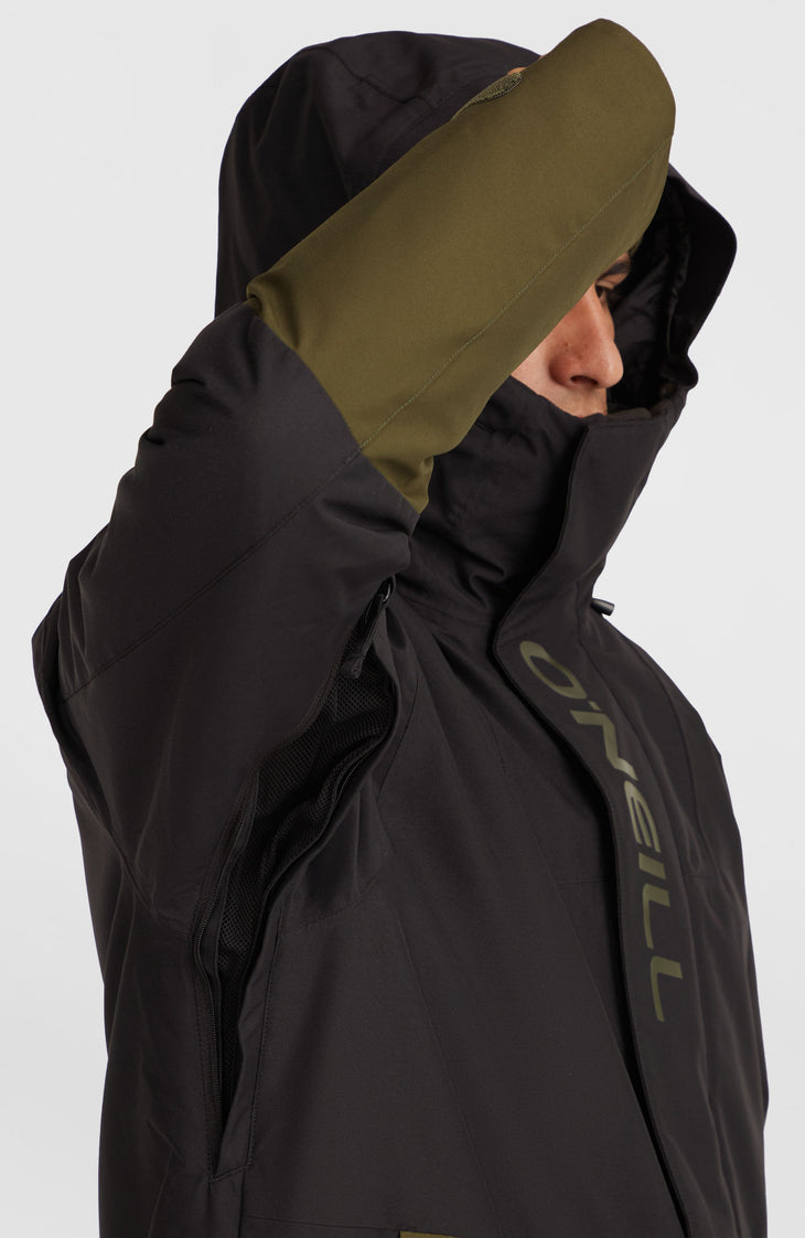 O'Riginals Hybrid-Skijacke | Black Out Colour Block