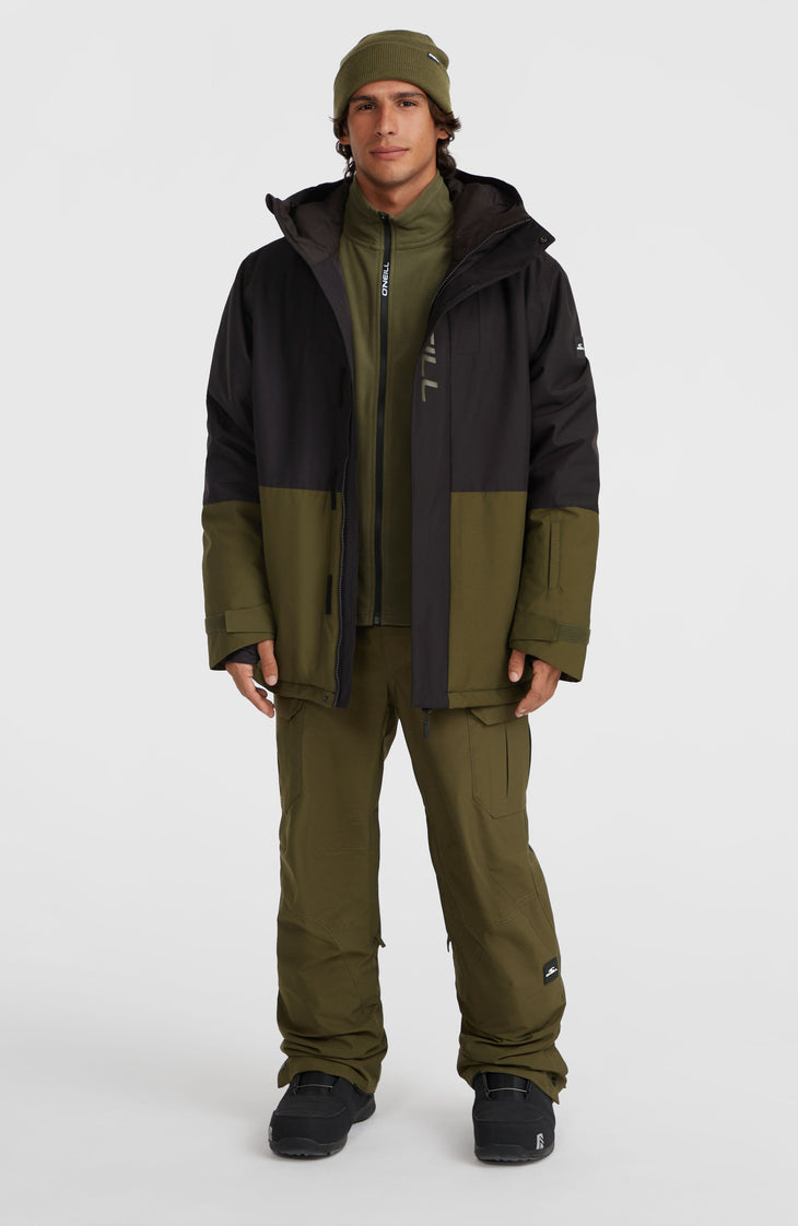 O'Riginals Hybrid-Skijacke | Black Out Colour Block