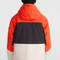 Carbonite Skijacke | Paprika Flame Colour Block