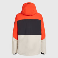 Carbonite Skijacke | Paprika Flame Colour Block