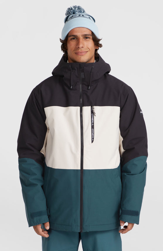 Carbonite Skijacke | Alma Steel Colour Block