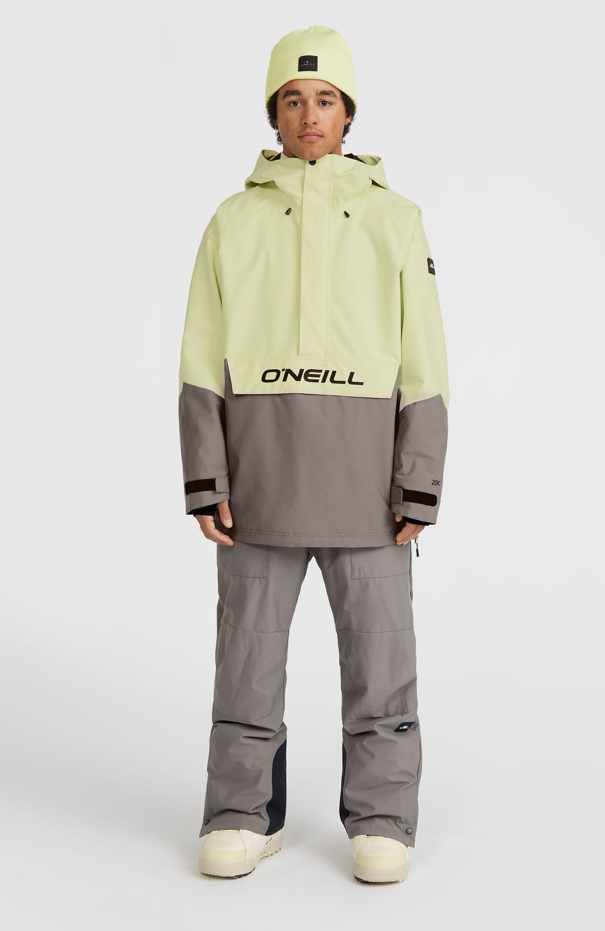 O'Riginals Anorak Skijacke | Lime Wash Colour Block