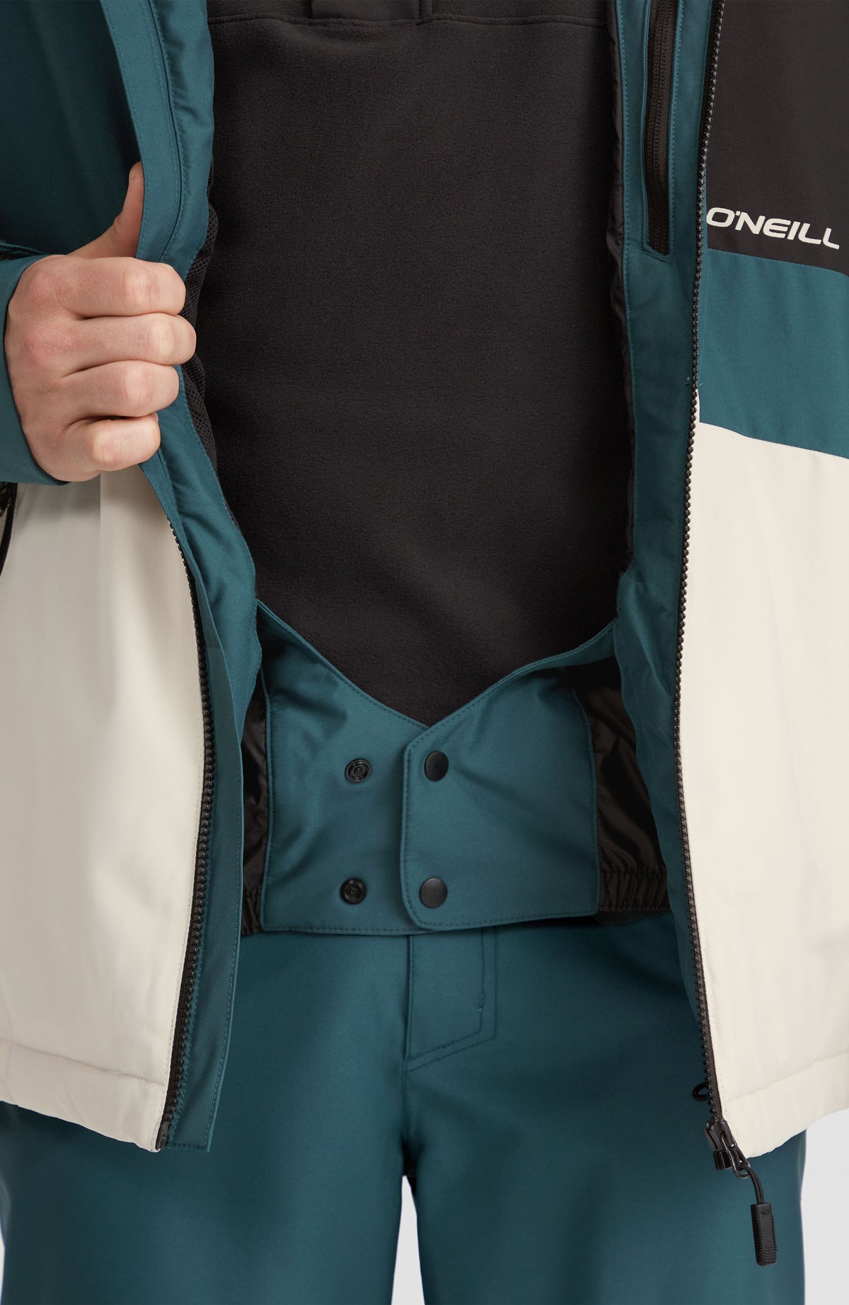 Hammer Block Skijacke | Alma Steel Colour Block