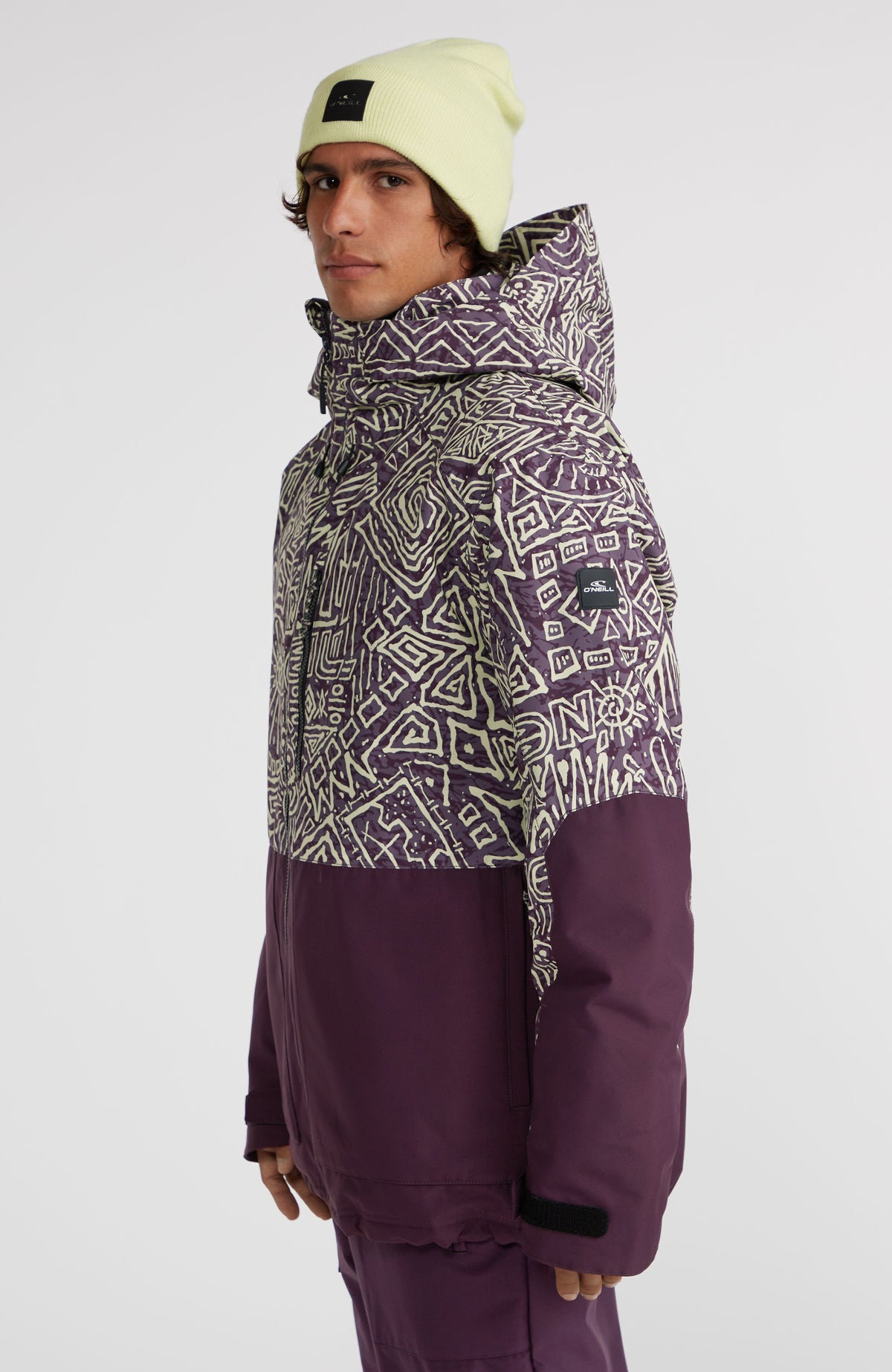 O'Riginals Block Skijacke | Dark Purple Sketcheritage