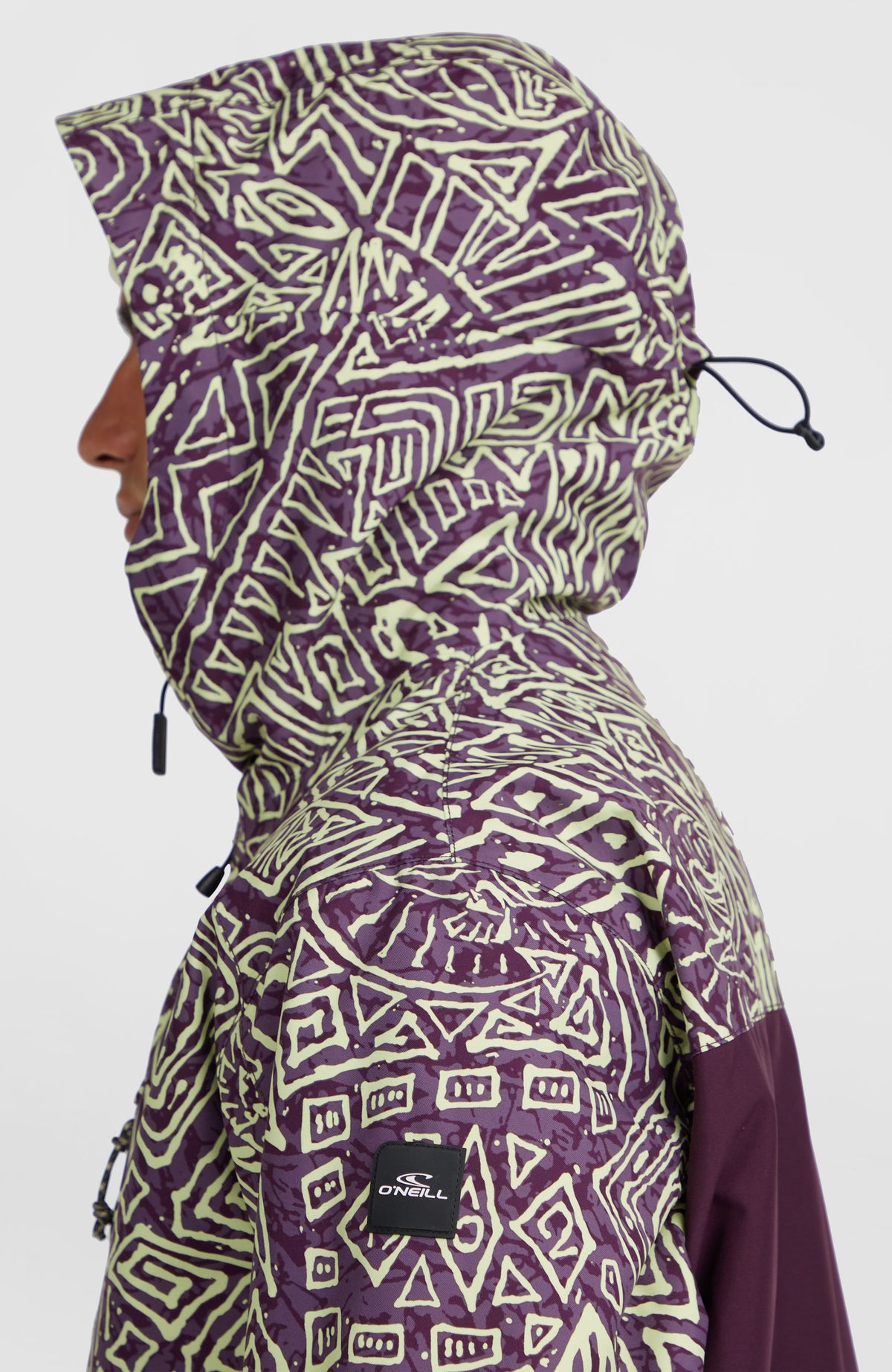 O'Riginals Block Skijacke | Dark Purple Sketcheritage