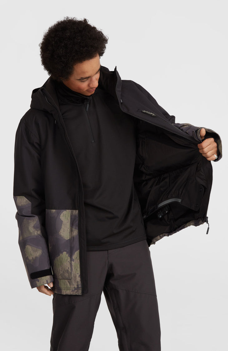 O'Riginals Block Skijacke | Black Night Camo