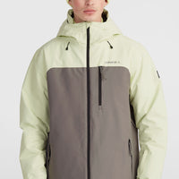 Hammer Plus Skijacke | Flint Stone Colour Block