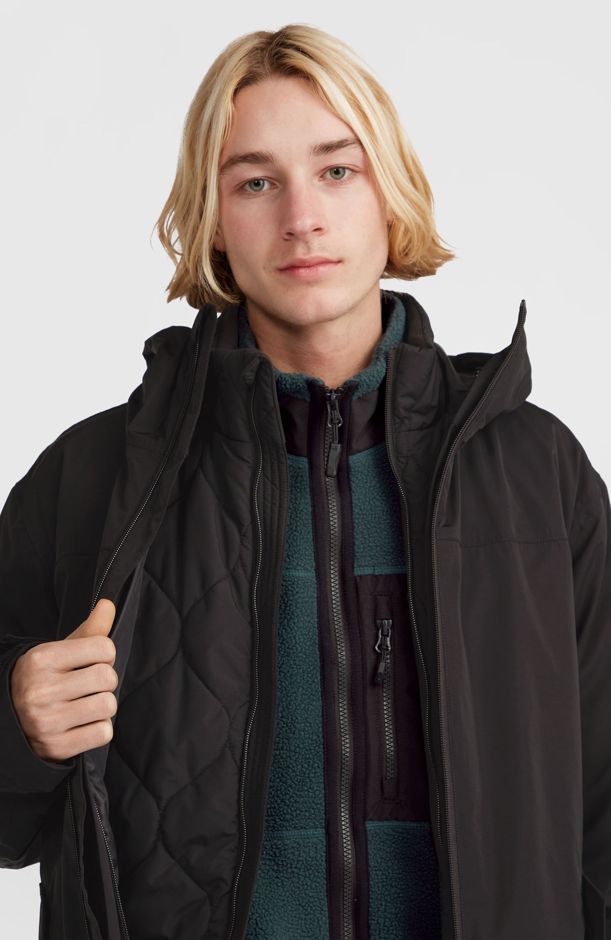 3-in-1 Parka 10K/10K Jacke | Black Out