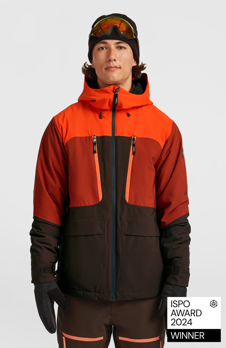 FWC'Peak Fire Skijacke | Flame Colour Block