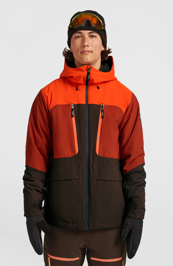 FWC'Peak Fire Skijacke | Flame Colour Block
