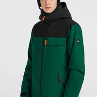 FWC'Peak Skijacke | Emerald Envy Colour Block