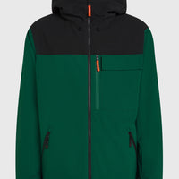 FWC'Peak Skijacke | Emerald Envy Colour Block
