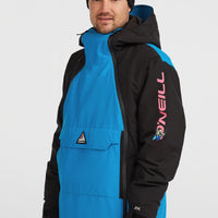 FWC'Play Asymmetric Ski- und Snowboardjacke | Ocean Melody Colour Block