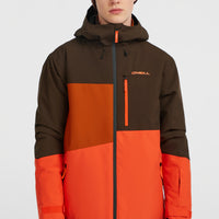 FWC'Cruz Triple Skijacke | Coffee Bean Colour Block