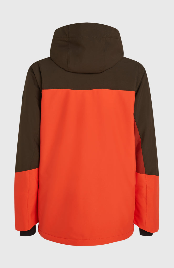 FWC'Cruz Triple Skijacke | Coffee Bean Colour Block
