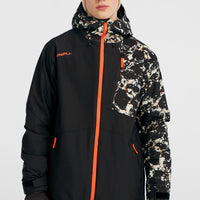 FWC'Cruz Block Skijacke | Black/Beige Quarry