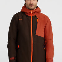 FWC'Cruz Block Skijacke | Coffee Bean Colour Block