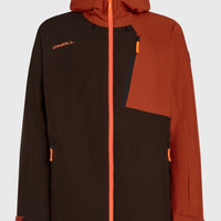 FWC'Cruz Block Skijacke | Coffee Bean Colour Block