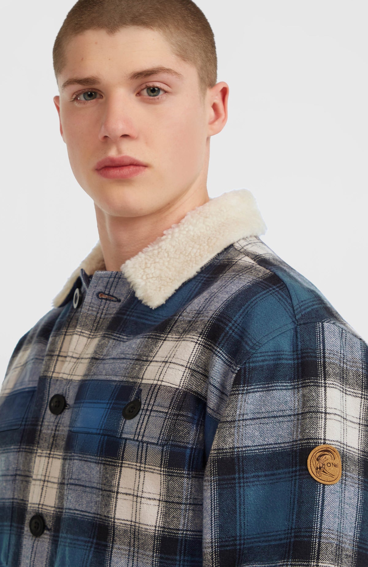 O'Riginals Jacke mit Fleecefutter | Mozart Blue Check