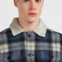 O'Riginals Jacke mit Fleecefutter | Mozart Blue Check