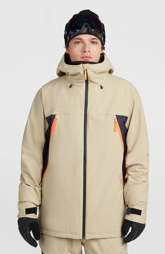 FWC'Peak Pro Skijacke | Olive Blush Colour Block