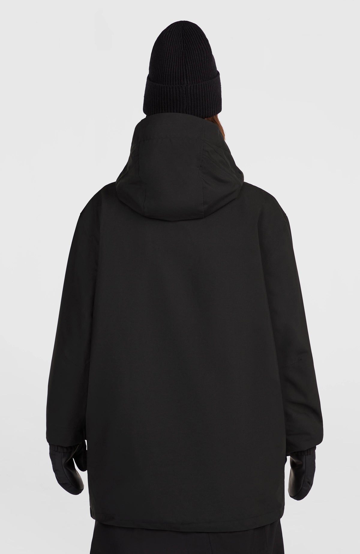 FWC'Play Park Ski- und Snowboardjacke für Herren in Schwarz, Rückansicht am Model