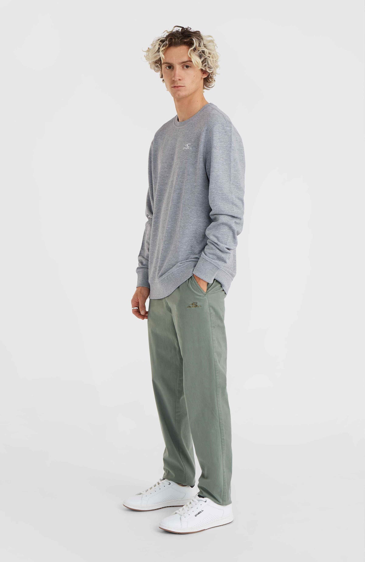 Essentials Chino-Hose | Lily Pad