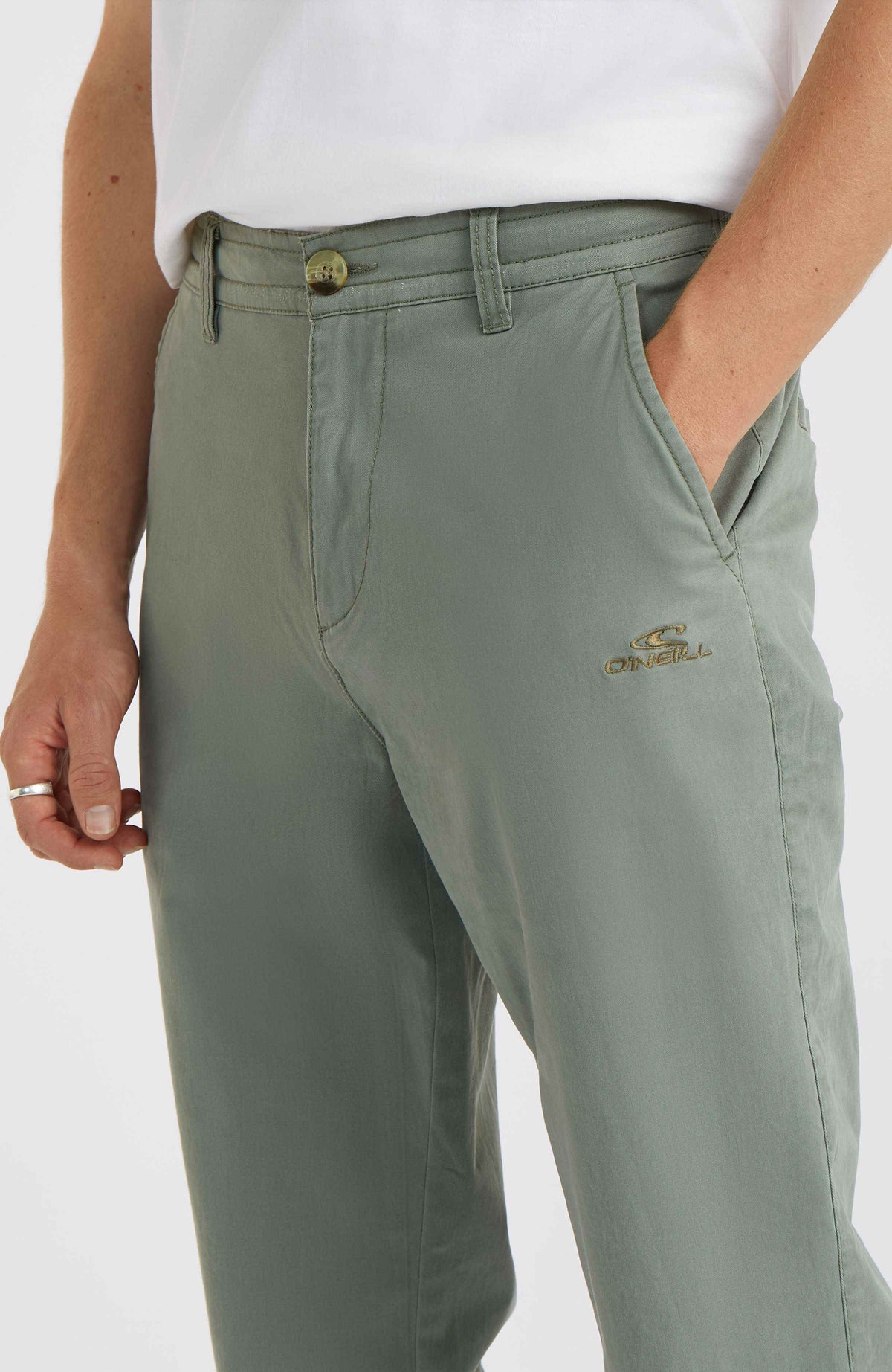 Essentials Chino-Hose | Lily Pad