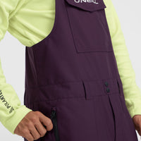 O'Riginals Bib Loose Skihose | Aubergine