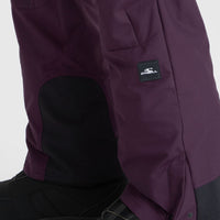 O'Riginals Bib Loose Skihose | Aubergine