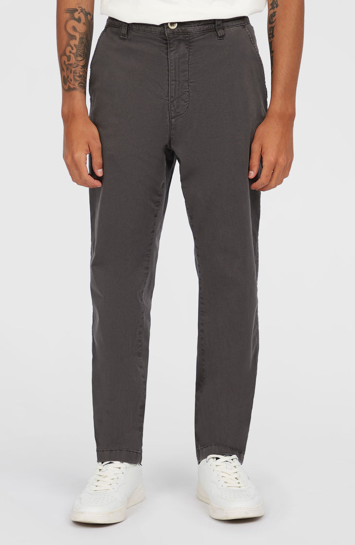 Essentials Chino-Hose | Raven
