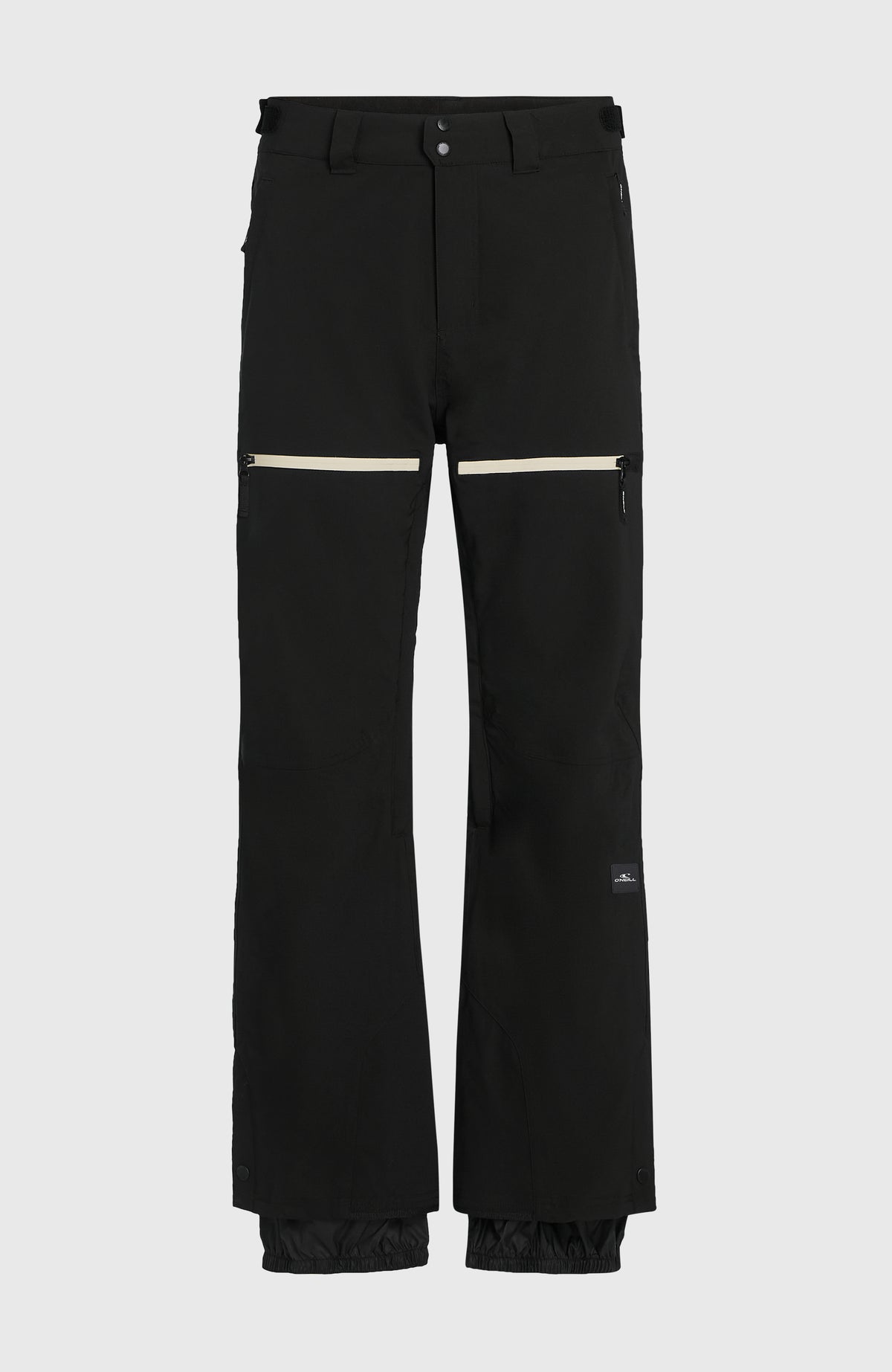 FWC'Peak Fire Skihose für Herren, schwarz, freigestellt von vorne