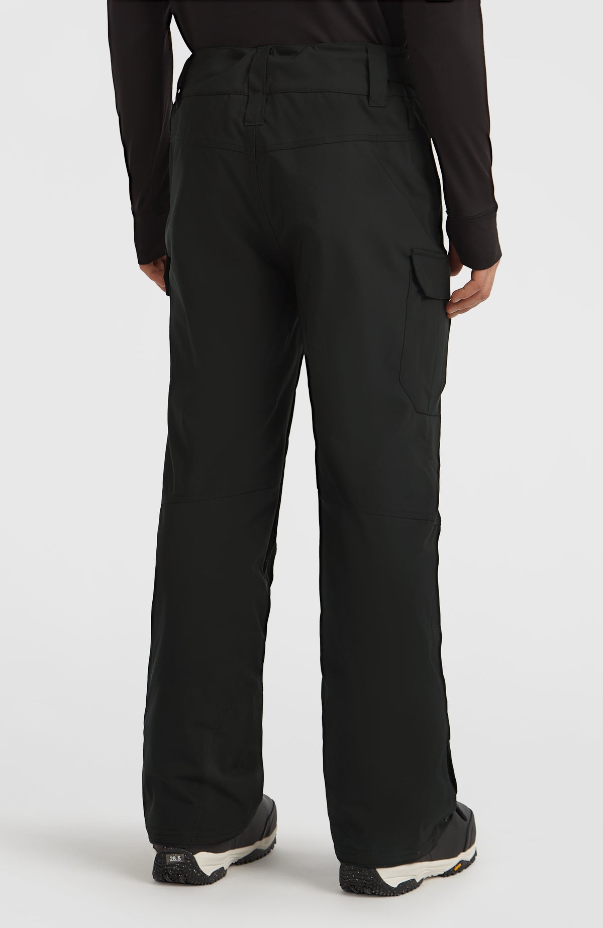 FWC'Peak Cargo-Skihose für Herren, schwarz, Rückansicht, getragen am Model