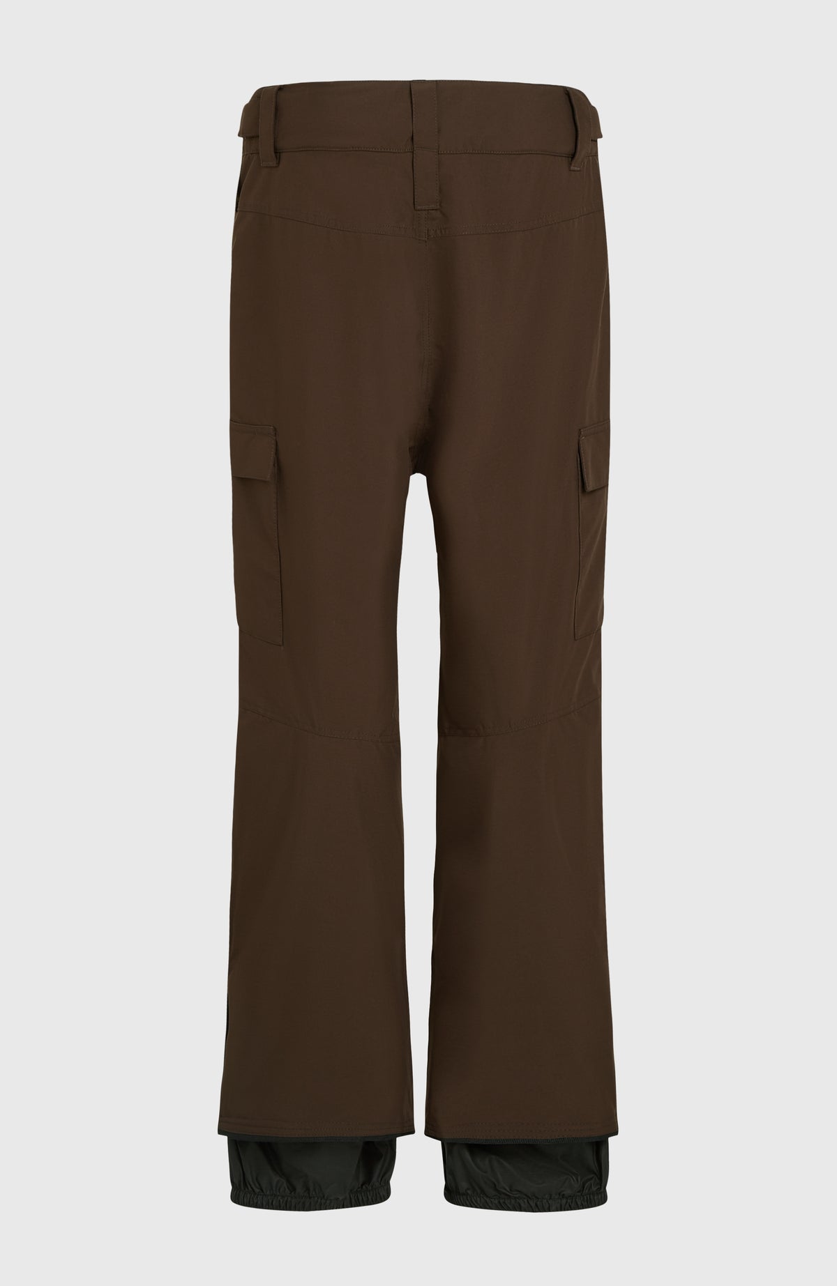 FWC'Cruz Cargo-Skihose für Herren, braun, freigestellt von hinten mit Gürtelschlaufen