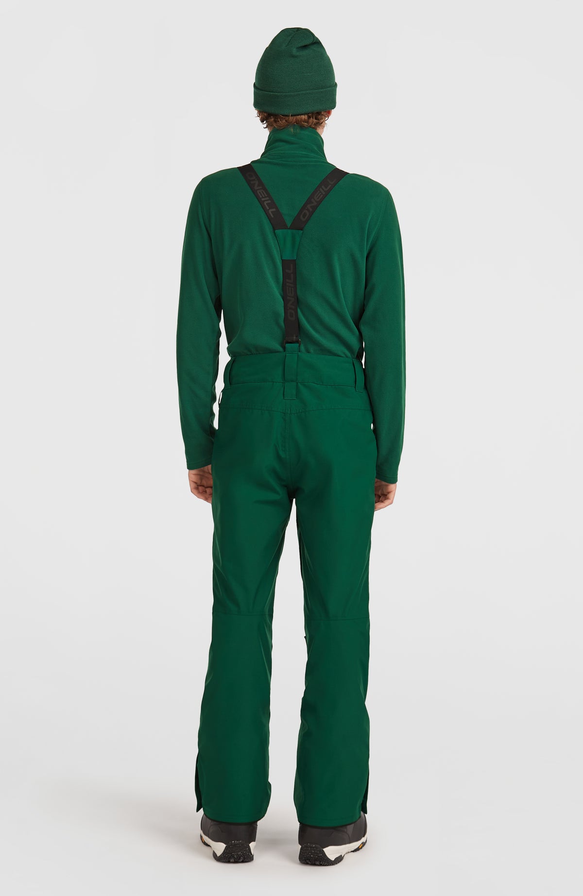 FWC'Cruz Skihose mit Trägern für Herren, grün, am Model von hinten