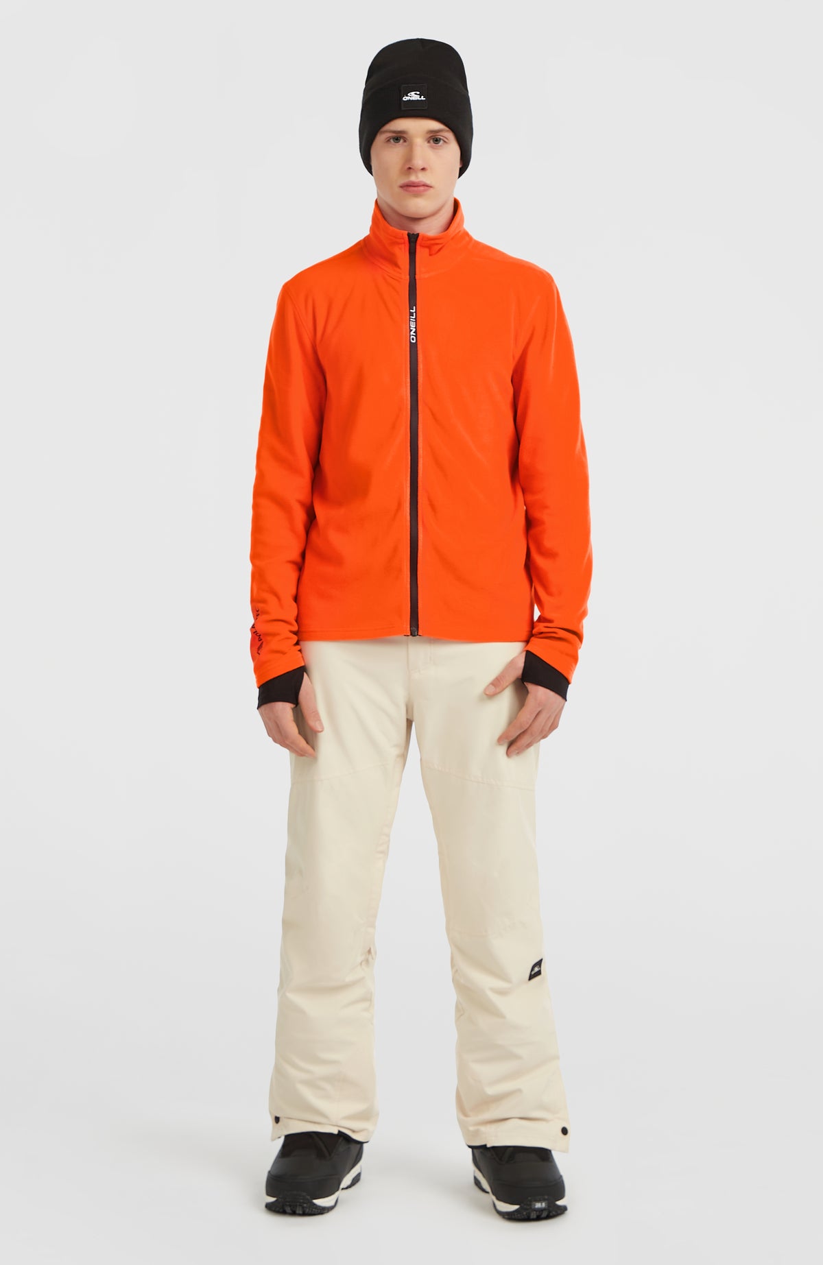 FWC'Cruz Skihose für Herren, beige, Ganzkörperansicht von vorne am Model