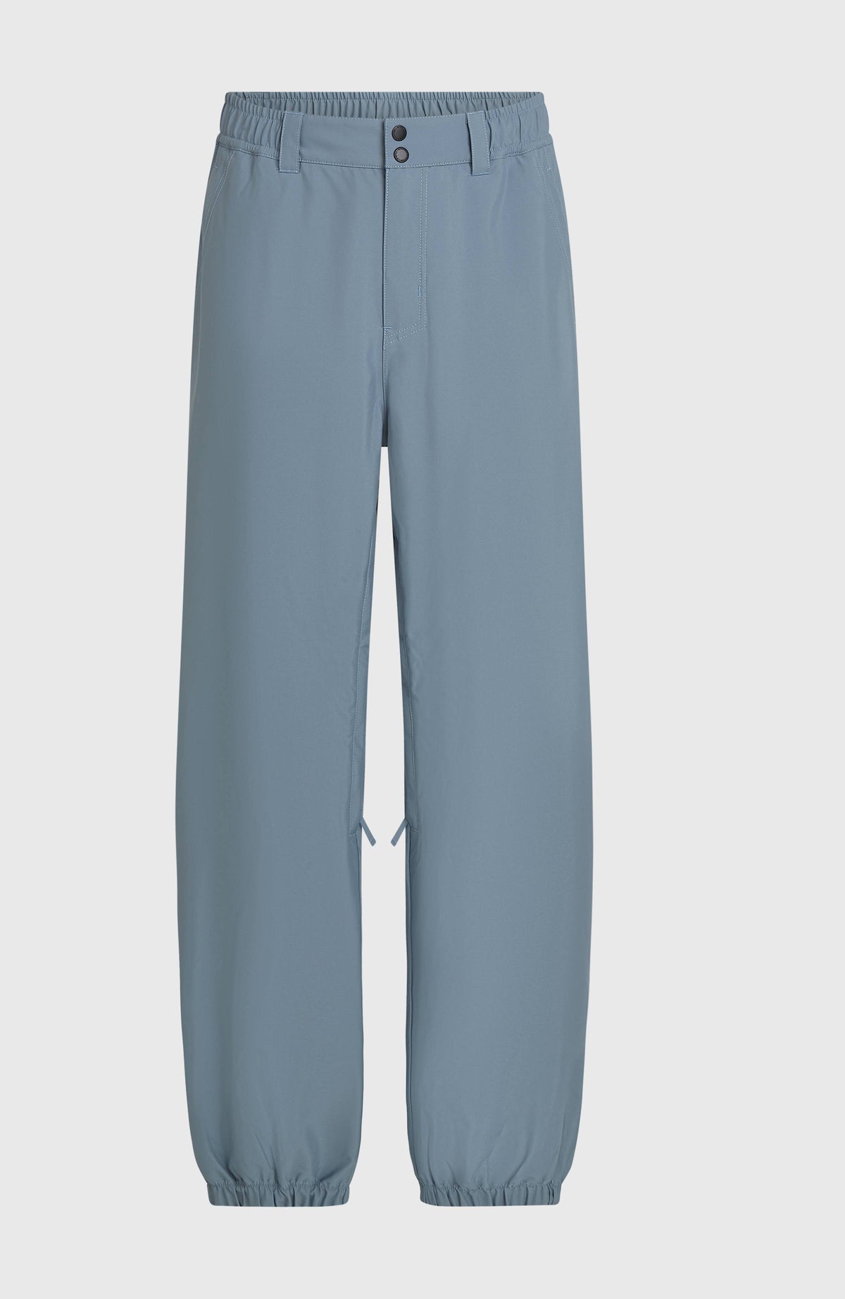 FWC Oversized Ski- und Snowboardhose für Herren, blau, freigestellt von vorne