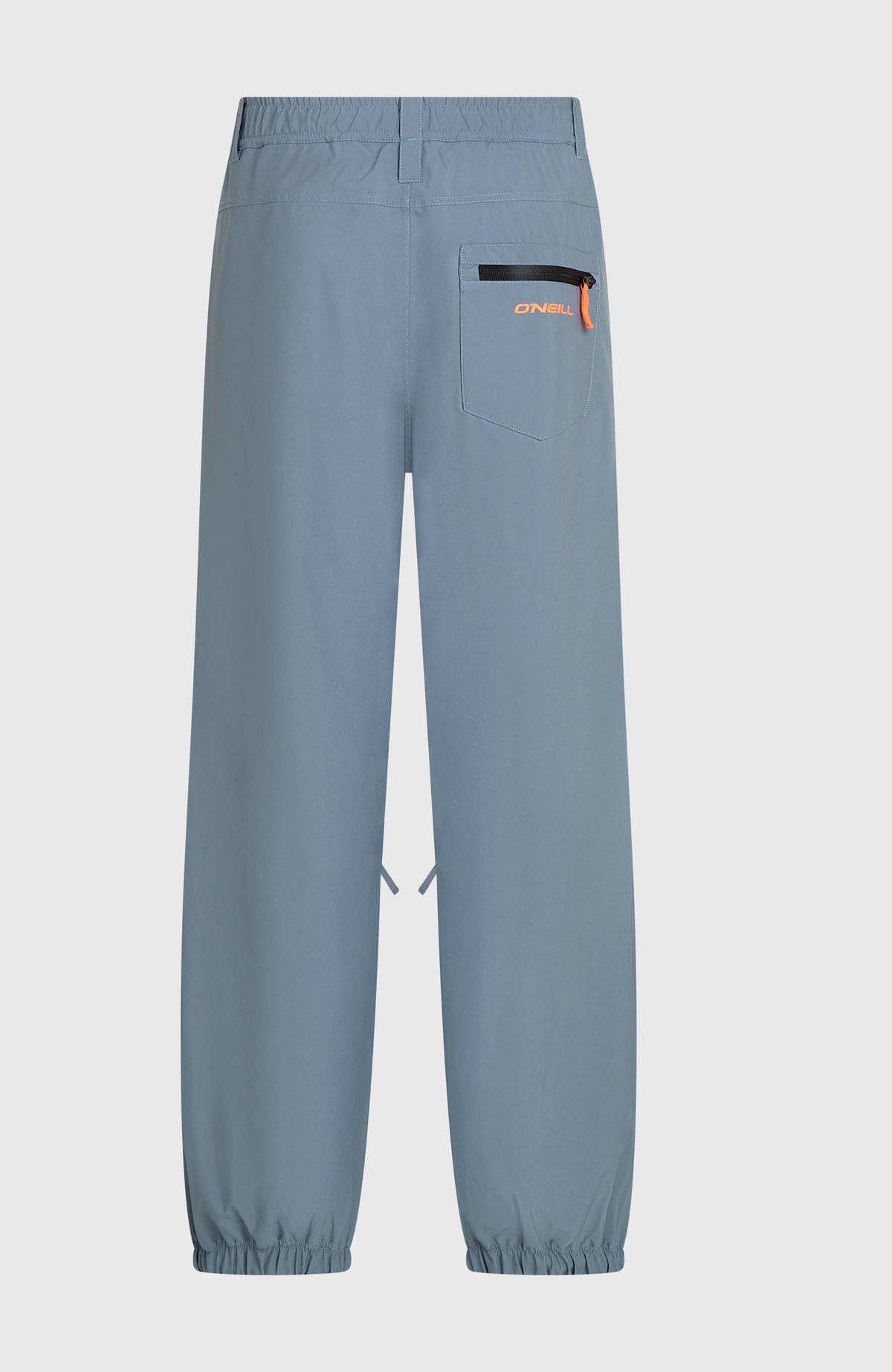 FWC Oversized Ski- und Snowboardhose für Herren, blau, freigestellt von hinten mit Gesäßtasche